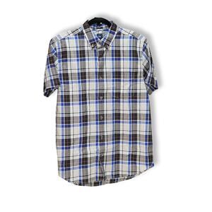 The Gap Men's Plaid Button-Down Shirt - Size Medium